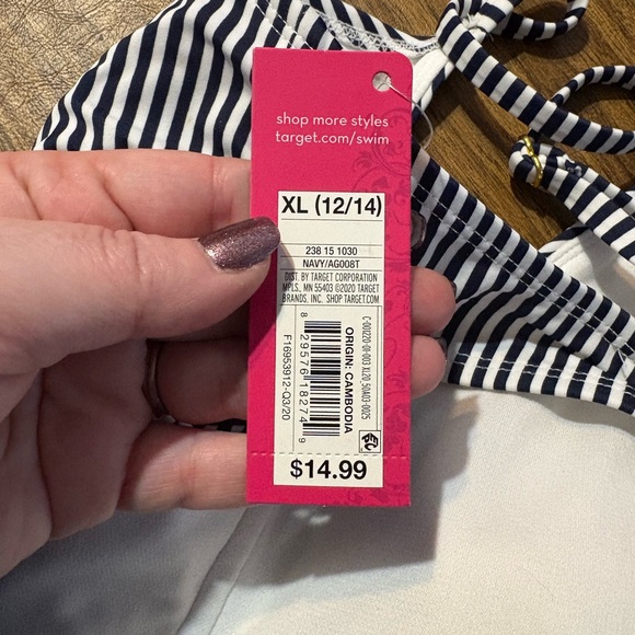 Striped Bikini Set - Picture 3 of 5